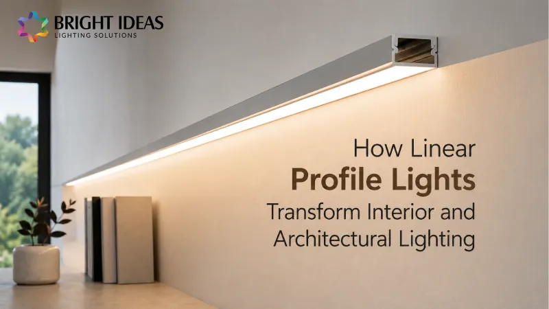 How Linear Profile Lights Transform Interior and Architectural Lighting