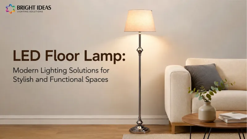 LED Floor Lamp: Modern Lighting Solutions for Stylish and Functional Spaces