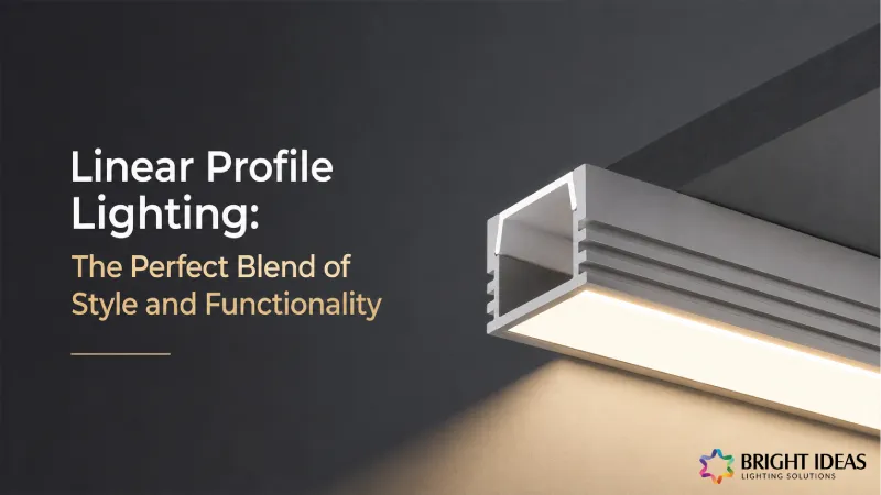 Linear Profile Lighting: The Perfect Blend of Style and Functionality