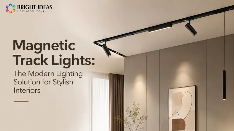 Magnetic Track Lights: Flexible Lighting for Modern Interiors