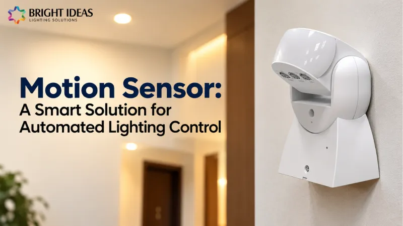 Motion Sensor: A Smart Solution for Automated Lighting Control