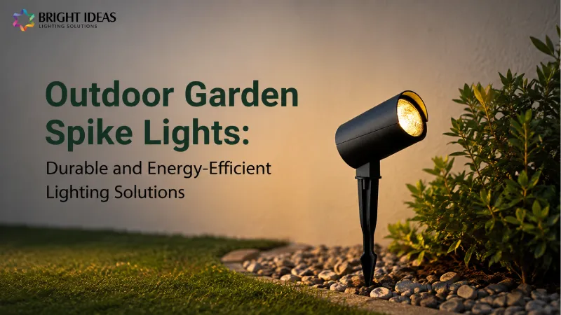Outdoor Garden Spike Lights: Durable and Energy-Efficient Lighting Solutions