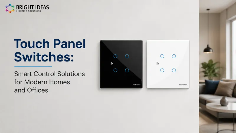 Touch Panel Switches: Smart Control Solutions for Modern Homes and Offices