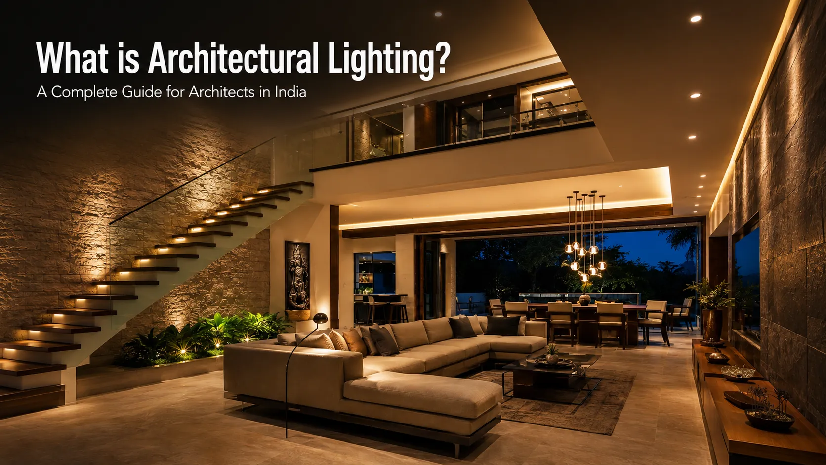 What is architectural lighting — a complete guide for homes, offices and hotels in India