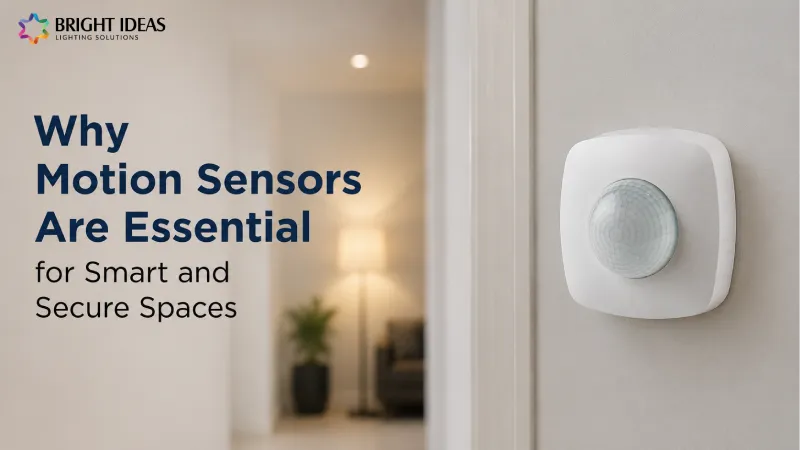 Why Motion Sensors Are Essential for Smart and Secure Spaces