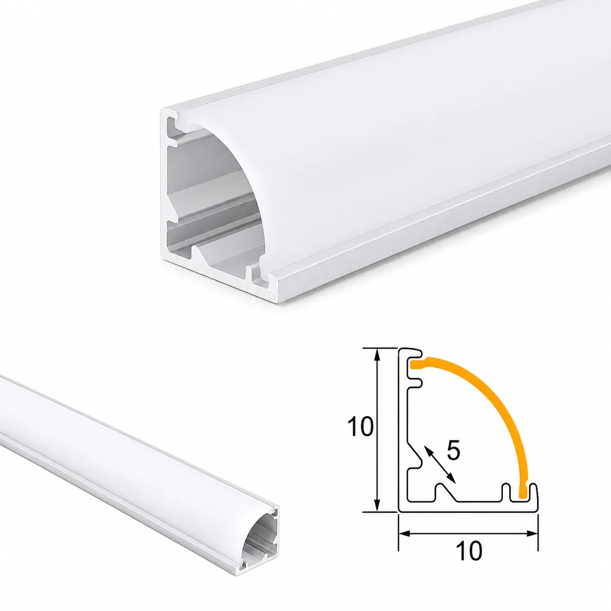 1010 Corner Profile — architectural LED linear profile