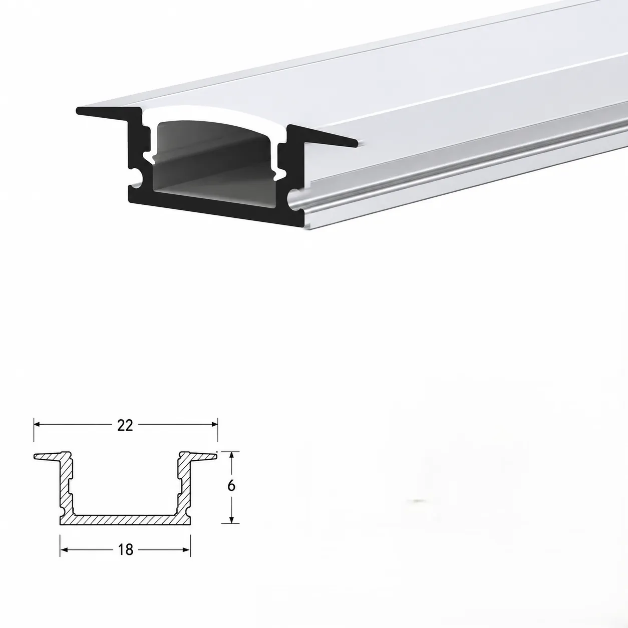 2206 Profile — architectural LED linear profile