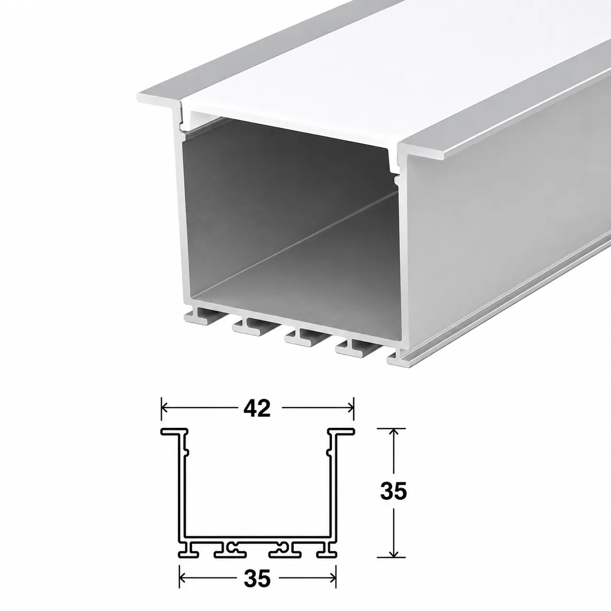 3535 Conceal Profile — architectural LED linear profile