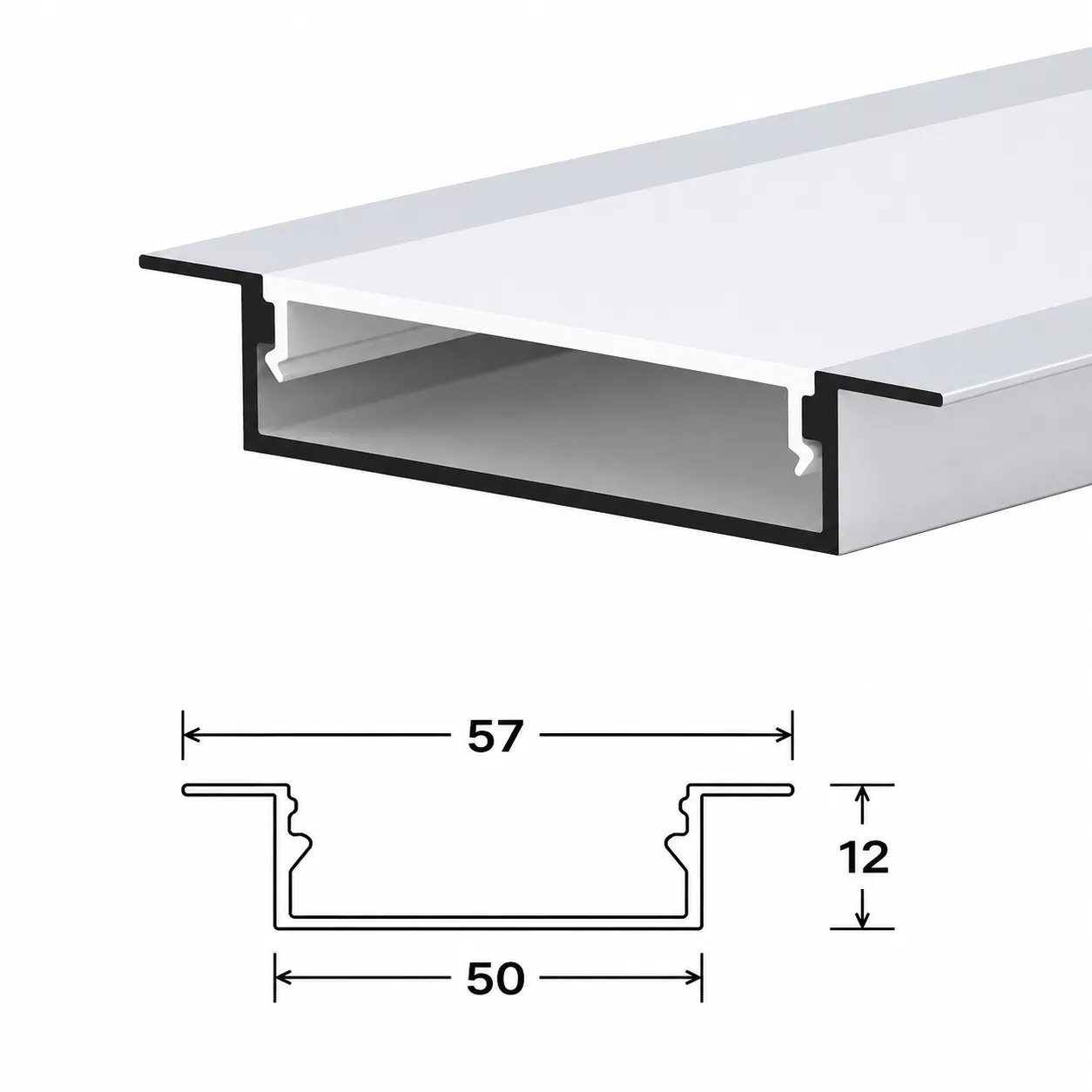 5012 Conceal Profile — architectural LED linear profile
