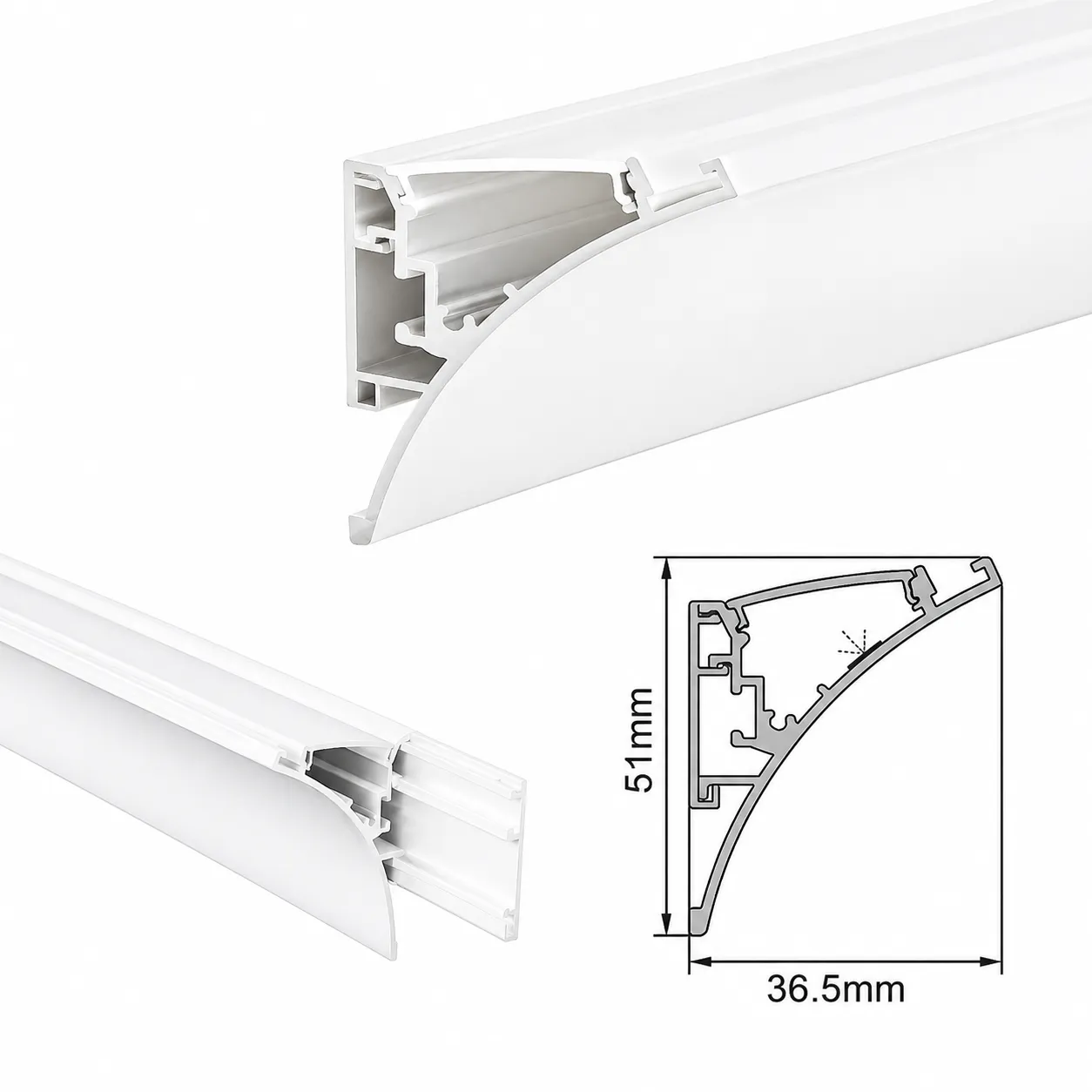 5136 Indirect Profile — architectural LED linear profile
