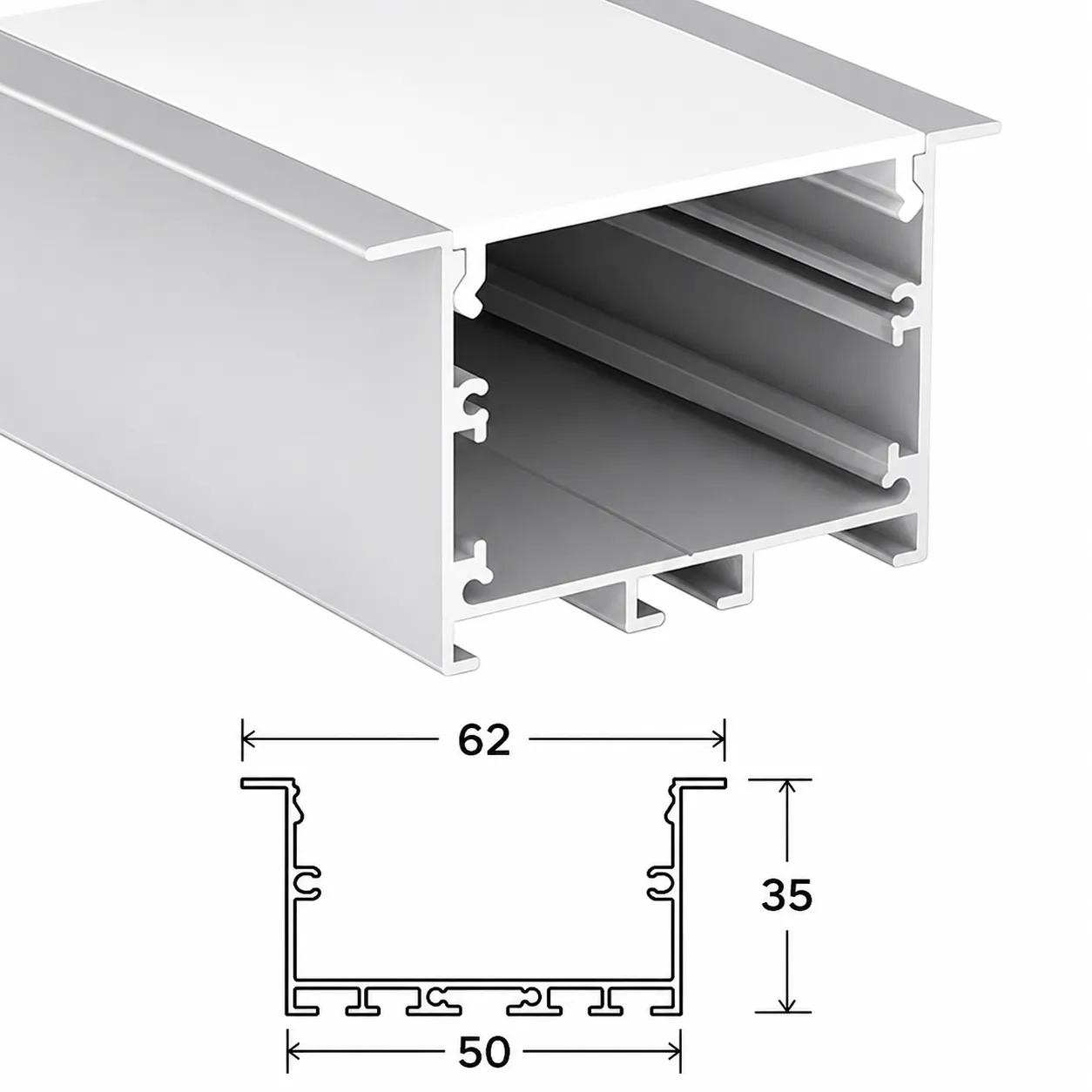 6535 Conceal Profile — architectural LED linear profile