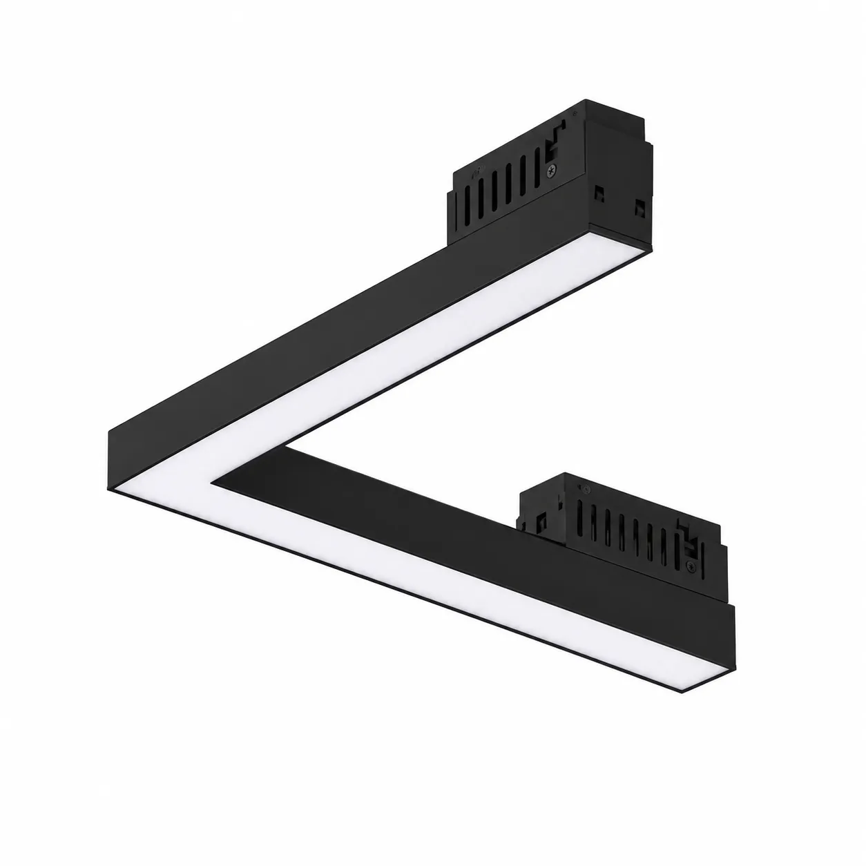 Hybec-Pro 10W L-Shape Diffuser Track — Magnetic Track Light