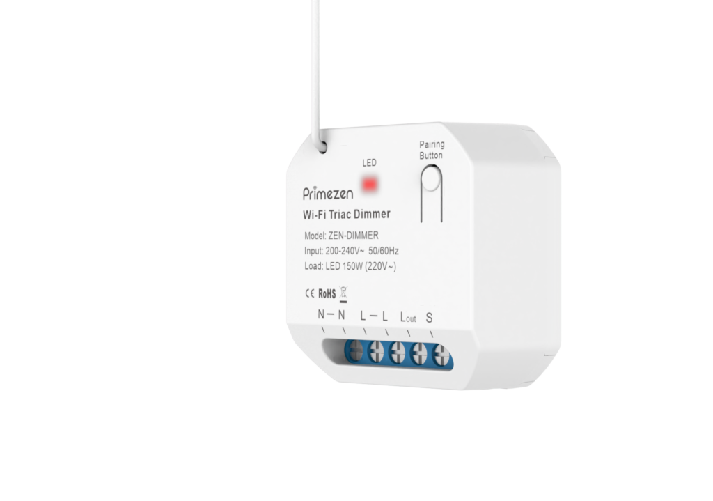 Prime Zen ZEN-DIMMER — ZEN-DIMMER WiFi + RF TRIAC Dimmer