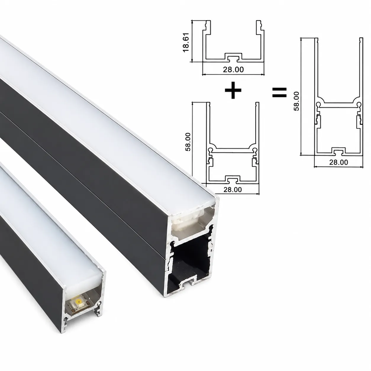 Hybec HLO-6966 — IP Profile Lights