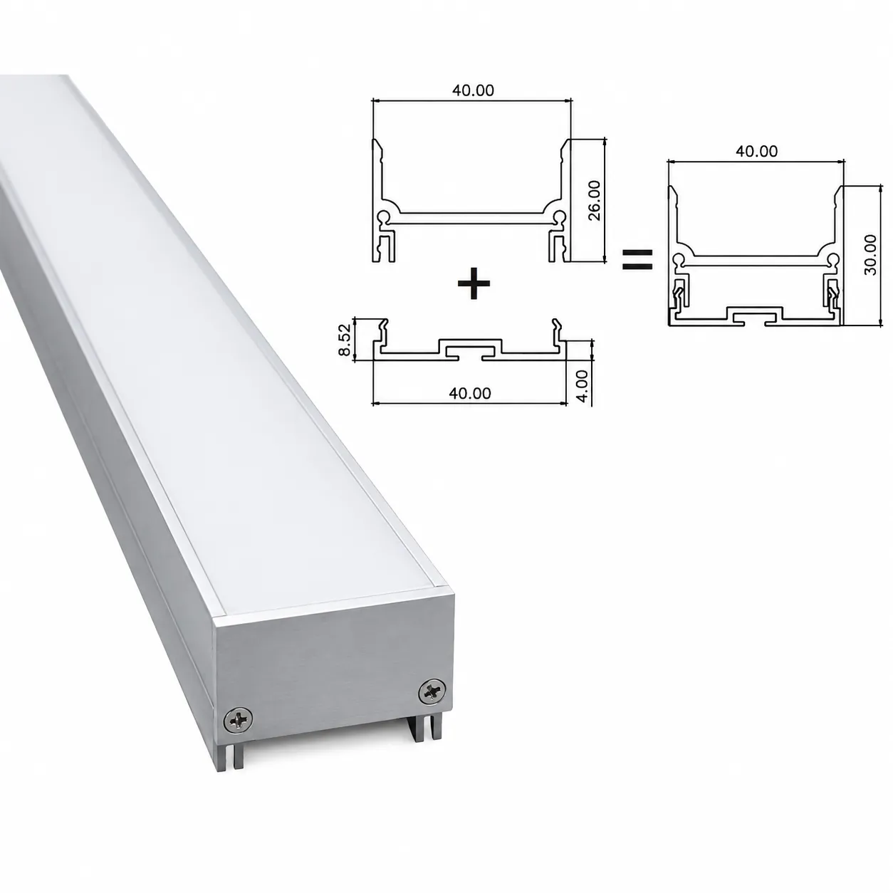 Hybec HLO-6968 — IP Profile Lights