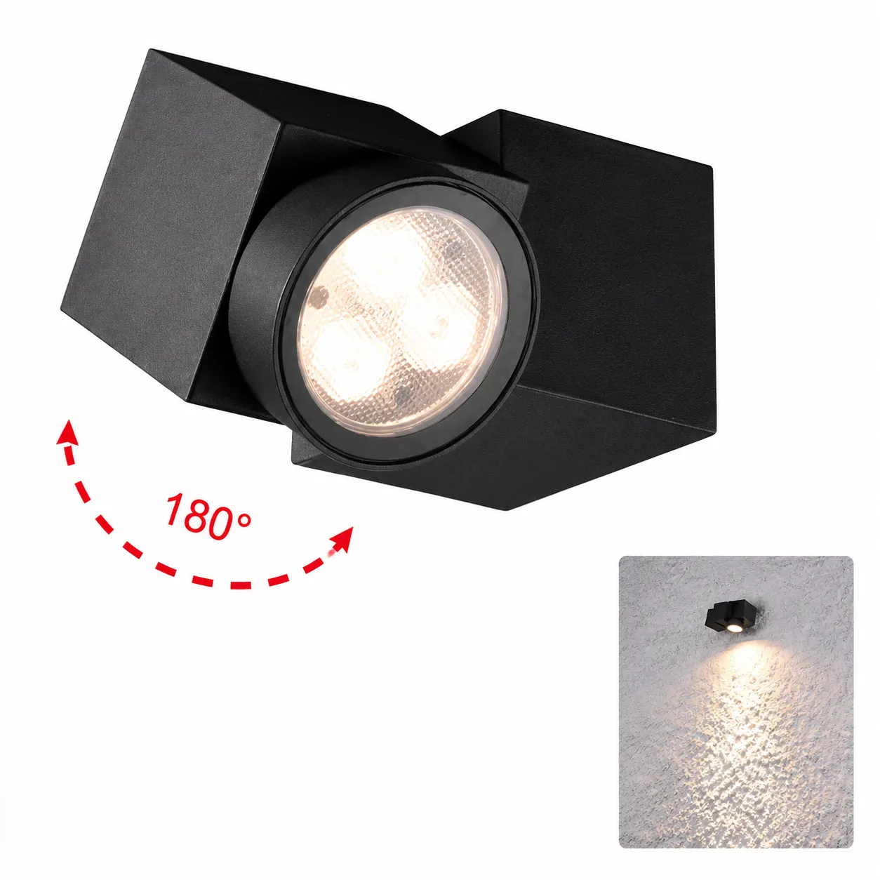 Hybec HLO-5467 — Surface Wall Lights